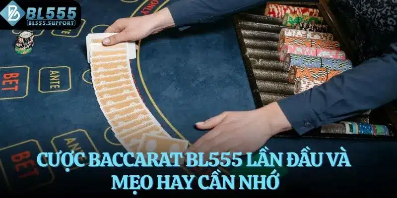 Cược Baccarat BL555 lần đầu và mẹo hay cần nhớ